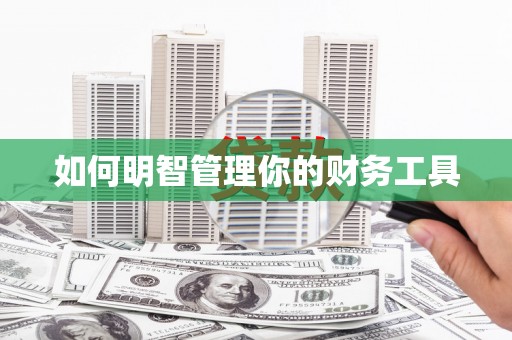 鄂城如何明智管理你的财务工具