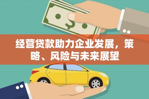 鄂城经营贷款助力企业发展，策略、风险与未来展望