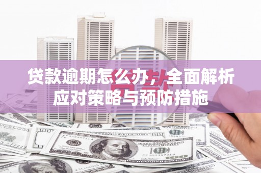 鄂城贷款逾期怎么办，全面解析应对策略与预防措施