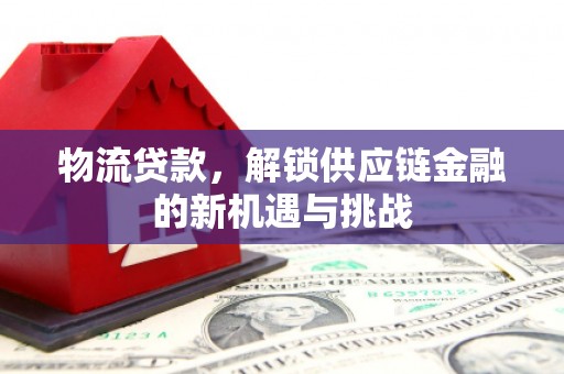 鄂城物流贷款，解锁供应链金融的新机遇与挑战