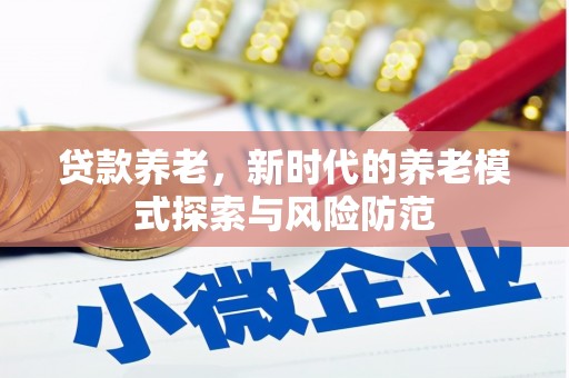 鄂城贷款养老，新时代的养老模式探索与风险防范